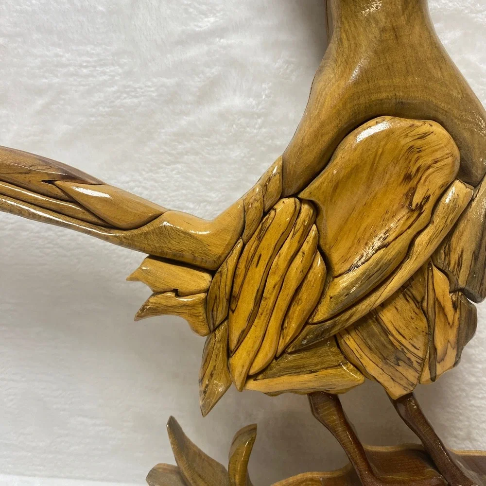 Vintage Wooden Roadrunner‎ Wall Art Southwestern Desert Decor